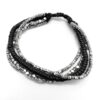 FOUR ROWS BEADED BRACELET