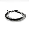 FOUR ROWS BEADED BRACELET - Image 2