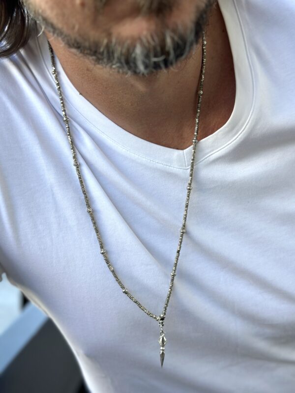 men's sterling silver necklace