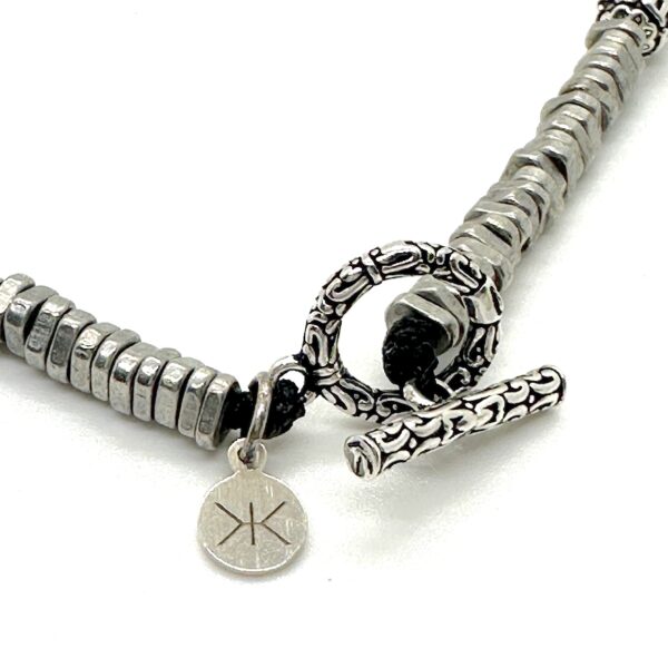 OM MANI PADME HUM sterling silver necklace