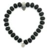 LAVA BEADS SKULL BRACELET - Image 5