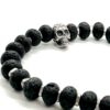 LAVA BEADS SKULL BRACELET - Image 2